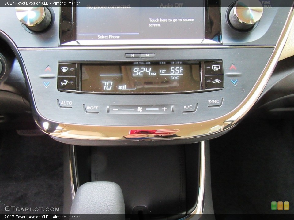Almond Interior Controls for the 2017 Toyota Avalon XLE #117957911
