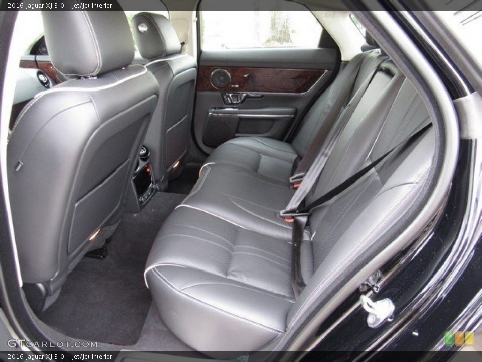 Jet/Jet Interior Rear Seat for the 2016 Jaguar XJ 3.0 #117958466