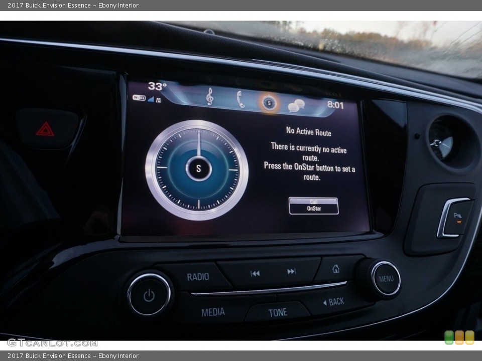 Ebony Interior Controls for the 2017 Buick Envision Essence #117958976