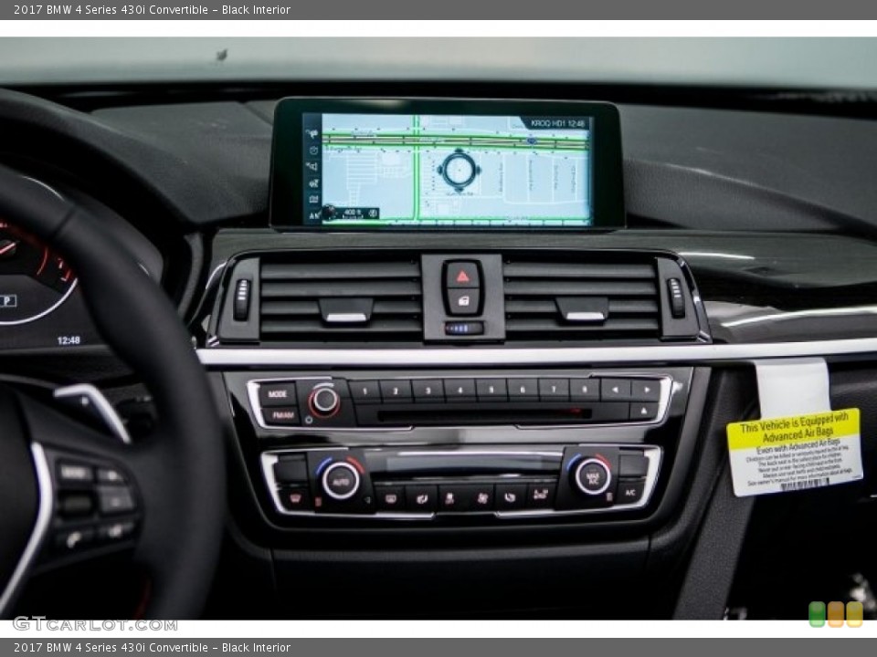Black Interior Controls for the 2017 BMW 4 Series 430i Convertible #117970421