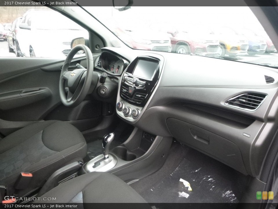 Jet Black Interior Dashboard for the 2017 Chevrolet Spark LS #117972053