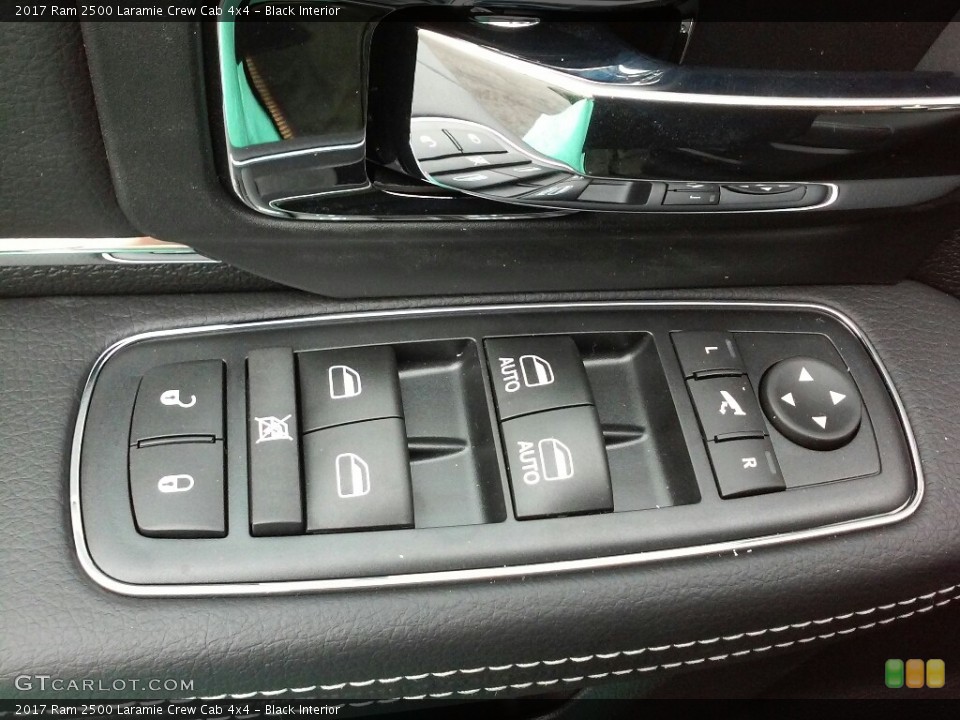 Black Interior Controls for the 2017 Ram 2500 Laramie Crew Cab 4x4 #117972308