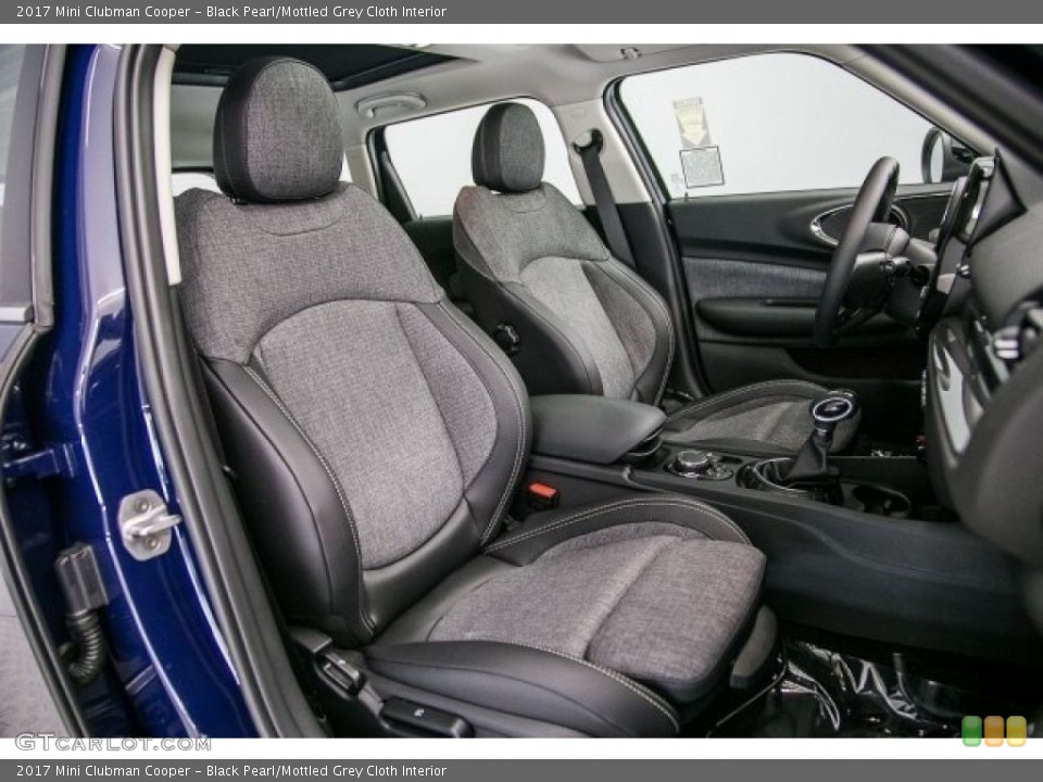 Black Pearl/Mottled Grey Cloth Interior Photo for the 2017 Mini Clubman Cooper #117979090