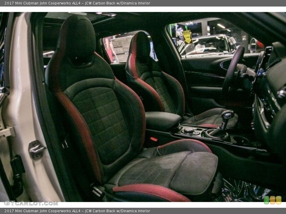 JCW Carbon Black w/Dinamica Interior Front Seat for the 2017 Mini Clubman John Cooperworks ALL4 #117979353