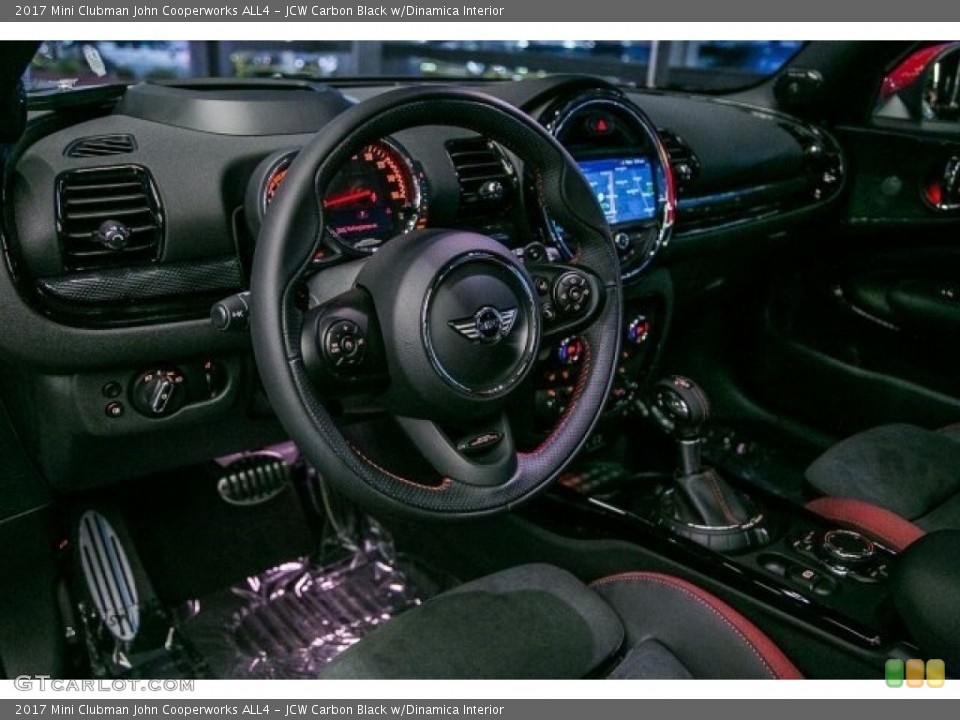 JCW Carbon Black w/Dinamica Interior Dashboard for the 2017 Mini Clubman John Cooperworks ALL4 #117979453