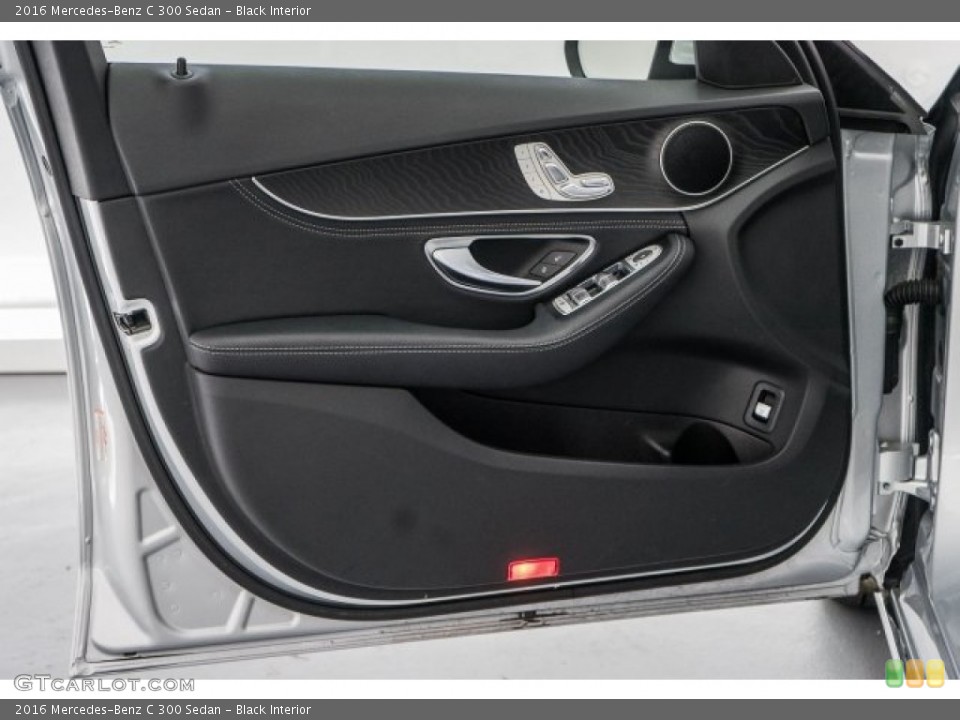 Black Interior Door Panel for the 2016 Mercedes-Benz C 300 Sedan #117981240