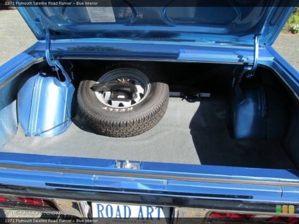 Blue Interior Trunk for the 1971 Plymouth Satellite Road Runner #117988444
