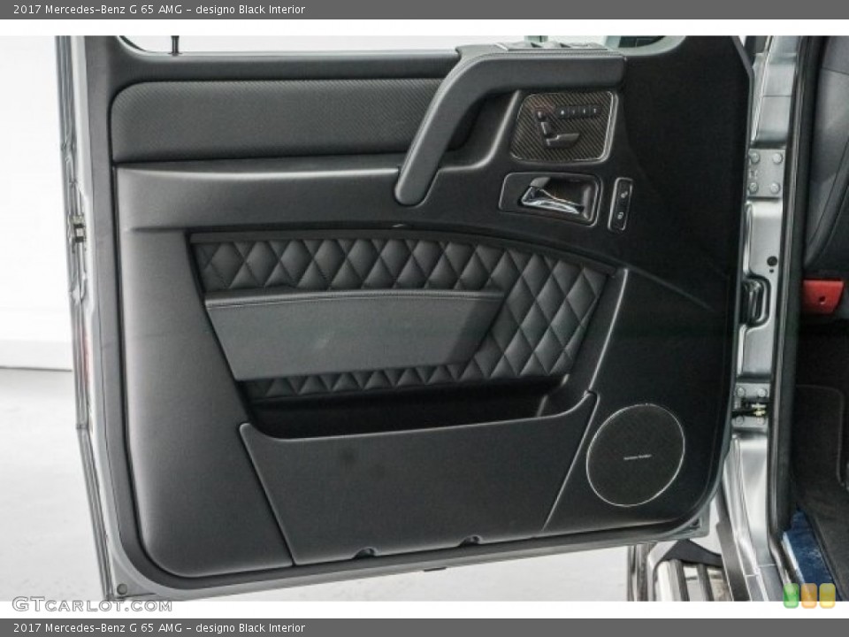 designo Black Interior Door Panel for the 2017 Mercedes-Benz G 65 AMG #117991093