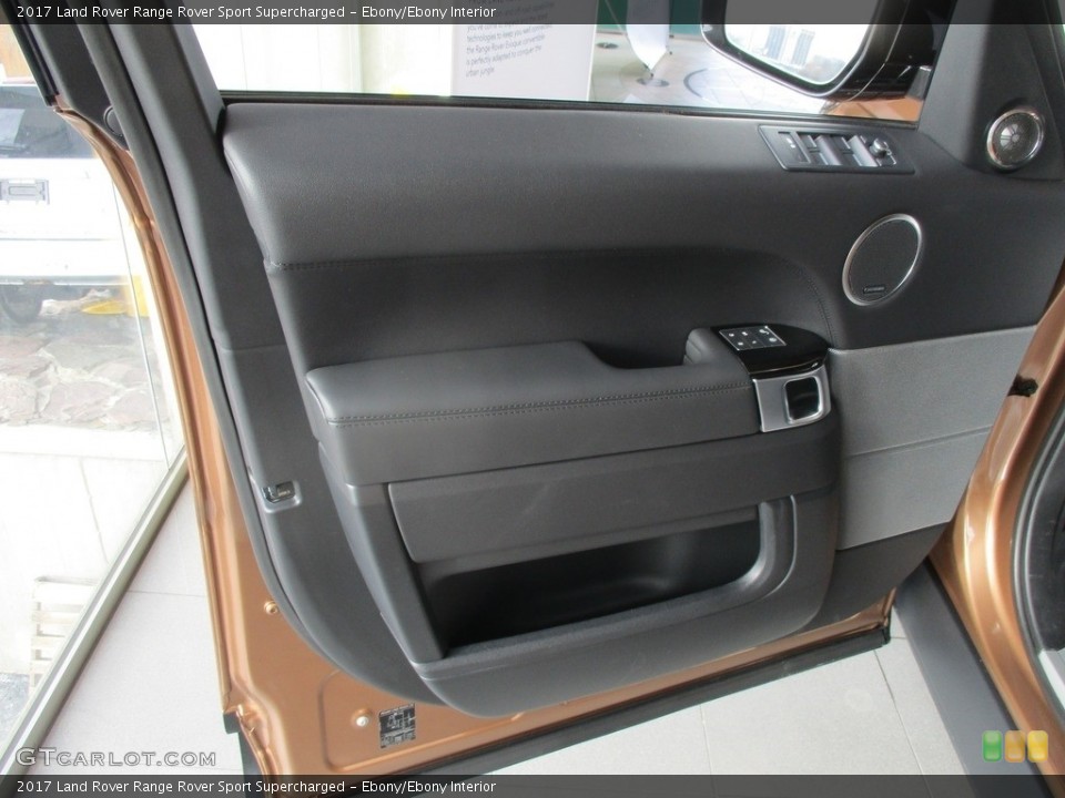 Ebony/Ebony Interior Door Panel for the 2017 Land Rover Range Rover Sport Supercharged #117996502