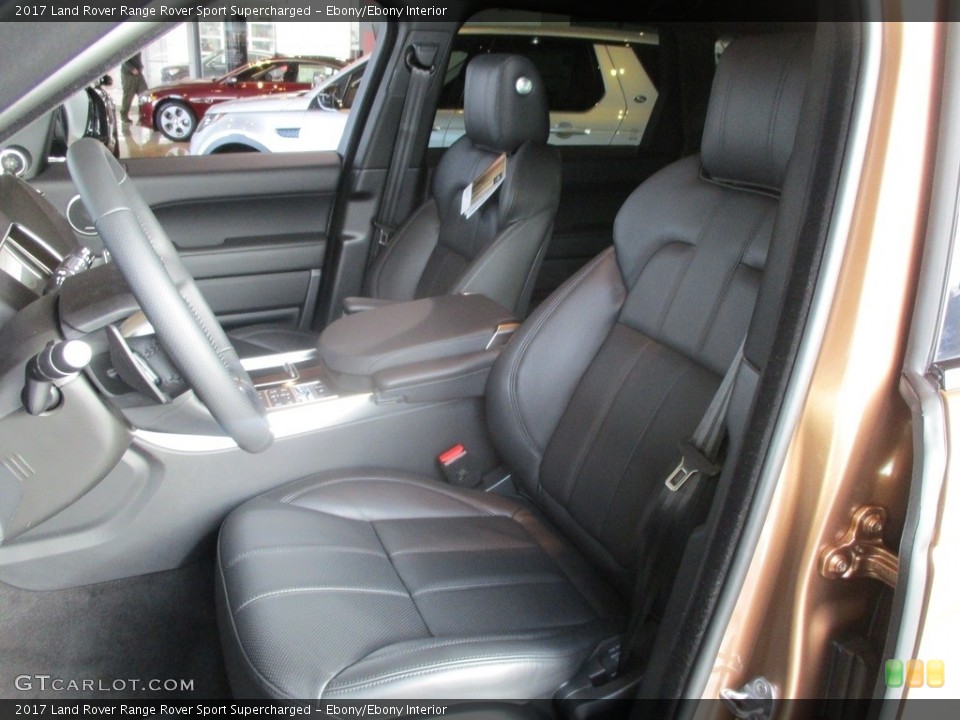 Ebony/Ebony Interior Photo for the 2017 Land Rover Range Rover Sport Supercharged #117996556