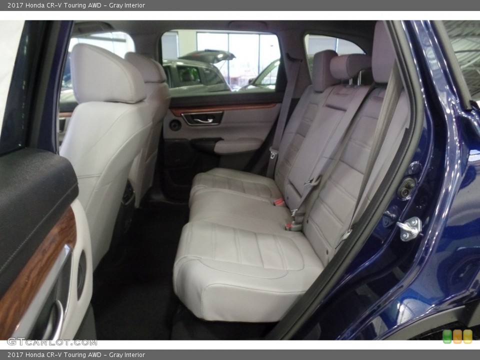 Gray Interior Rear Seat for the 2017 Honda CR-V Touring AWD #118001758