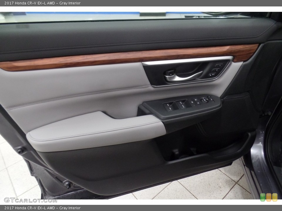 Gray Interior Door Panel for the 2017 Honda CR-V EX-L AWD #118002310