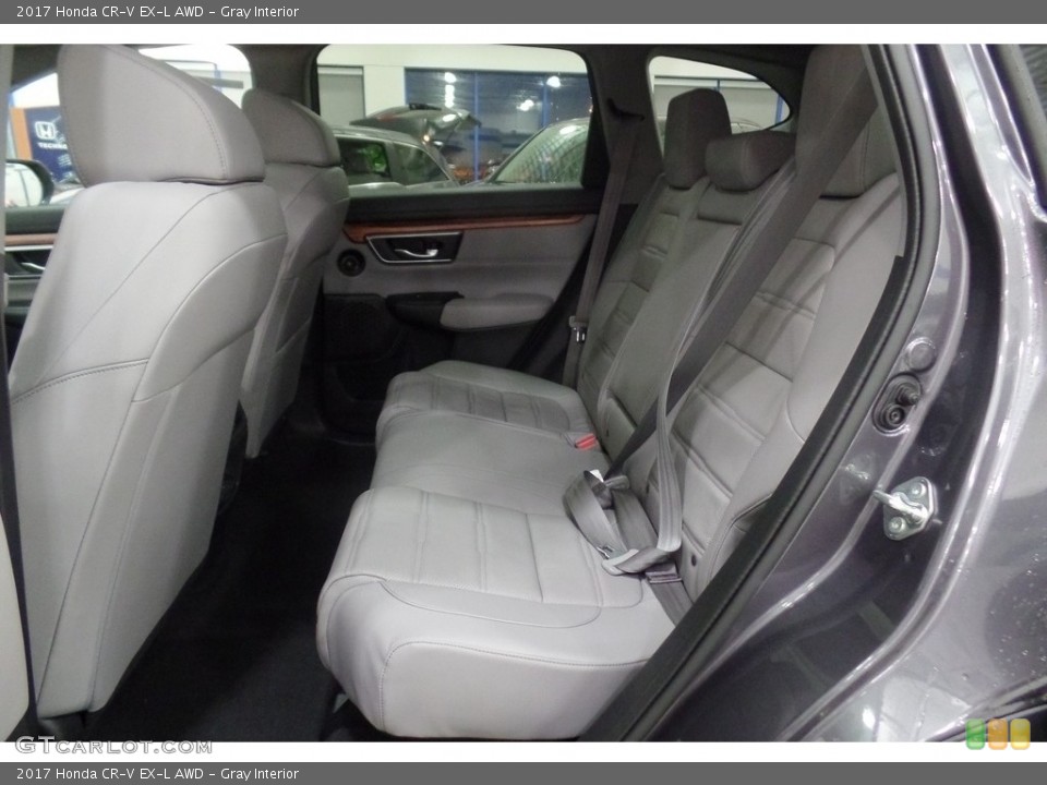 Gray Interior Rear Seat for the 2017 Honda CR-V EX-L AWD #118002388