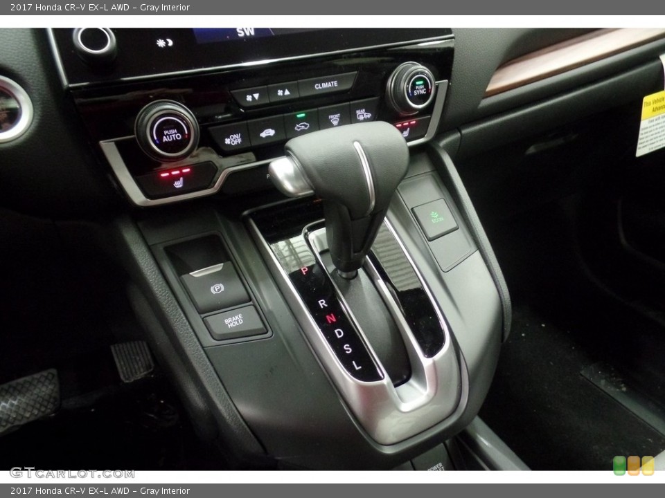 Gray Interior Transmission for the 2017 Honda CR-V EX-L AWD #118002439