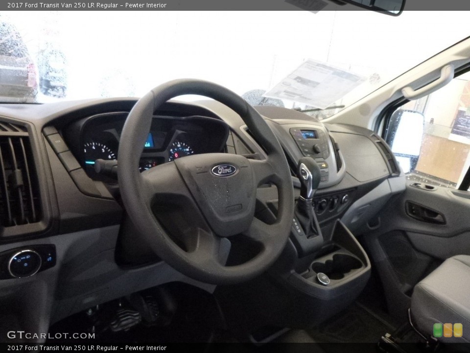 Pewter Interior Dashboard for the 2017 Ford Transit Van 250 LR Regular #118012524