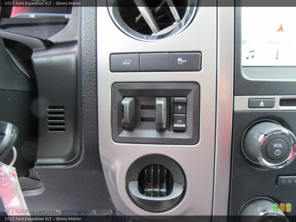 Ebony Interior Controls for the 2017 Ford Expedition XLT #118015092