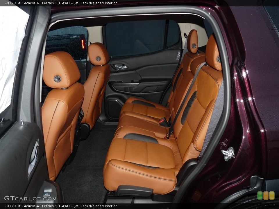 Jet Black/Kalahari Interior Rear Seat for the 2017 GMC Acadia All Terrain SLT AWD #118019286