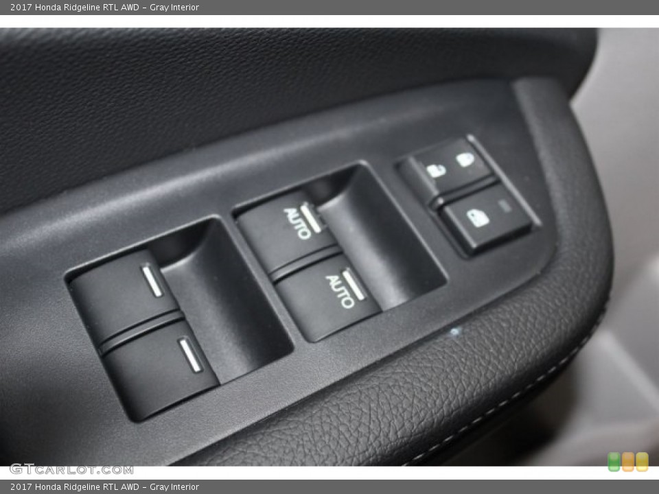 Gray Interior Controls for the 2017 Honda Ridgeline RTL AWD #118026441