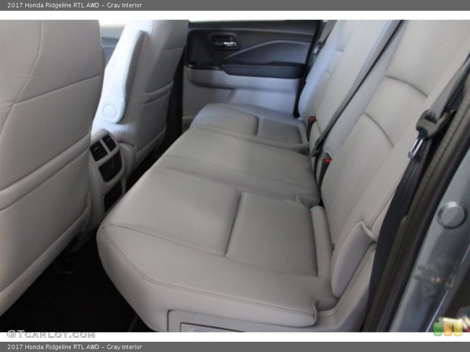 Gray Interior Rear Seat for the 2017 Honda Ridgeline RTL AWD #118026717