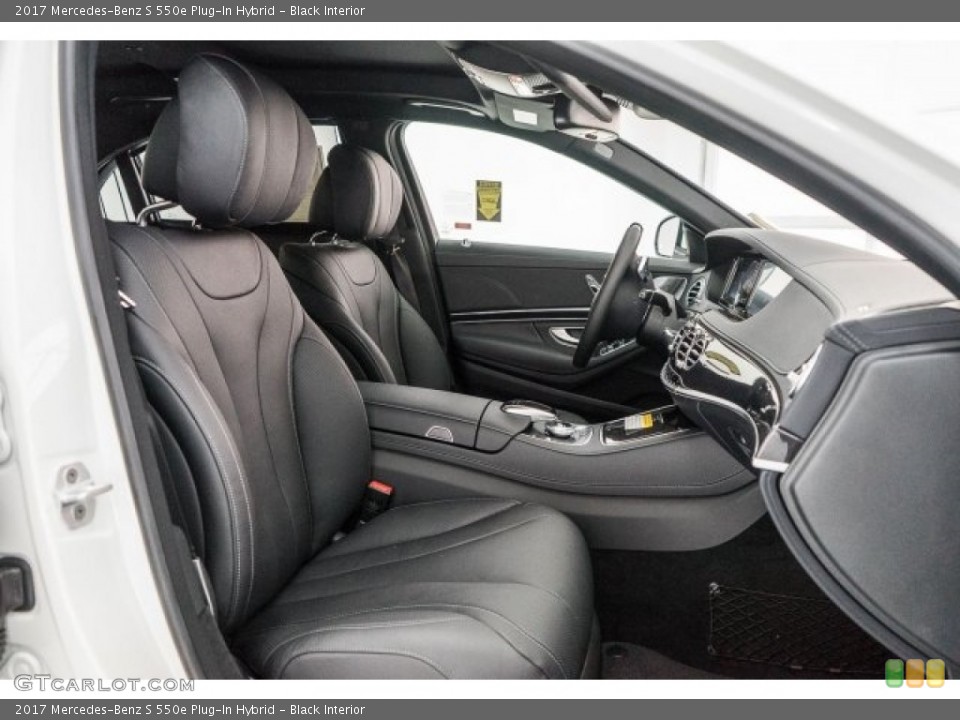 Black Interior Photo for the 2017 Mercedes-Benz S 550e Plug-In Hybrid #118030800