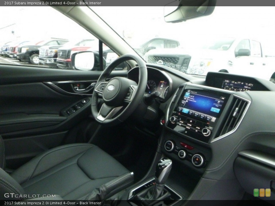 Black Interior Dashboard for the 2017 Subaru Impreza 2.0i Limited 4-Door #118032849