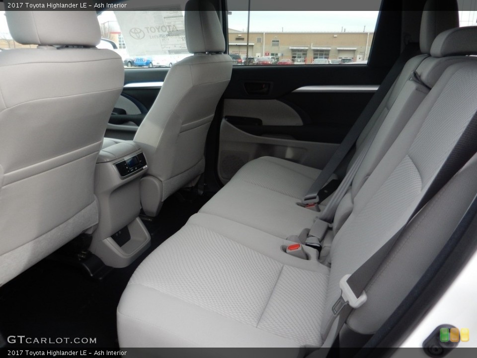 Ash Interior Rear Seat for the 2017 Toyota Highlander LE #118045335