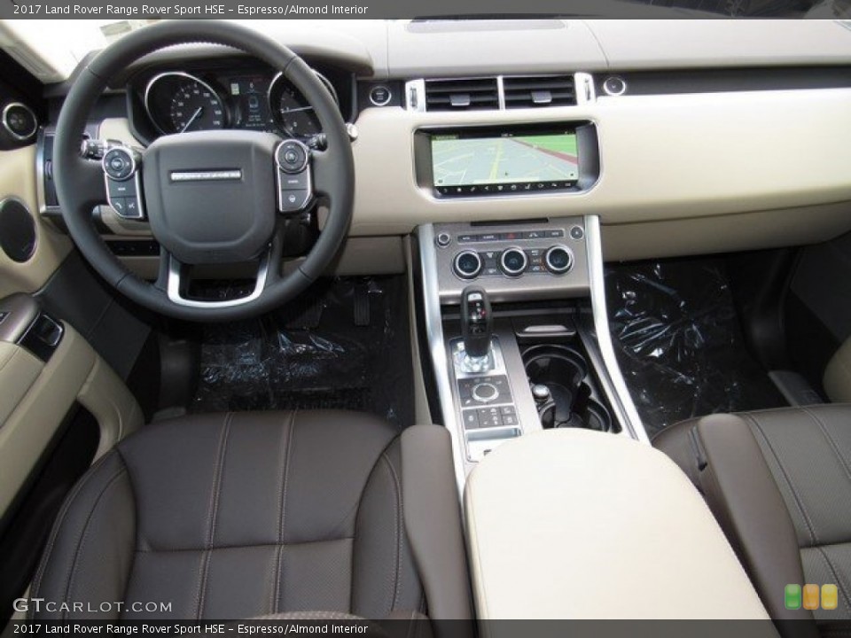 Espresso/Almond Interior Dashboard for the 2017 Land Rover Range Rover Sport HSE #118053861
