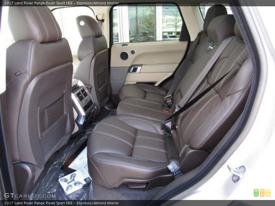 Espresso/Almond Interior Rear Seat for the 2017 Land Rover Range Rover Sport HSE #118053874