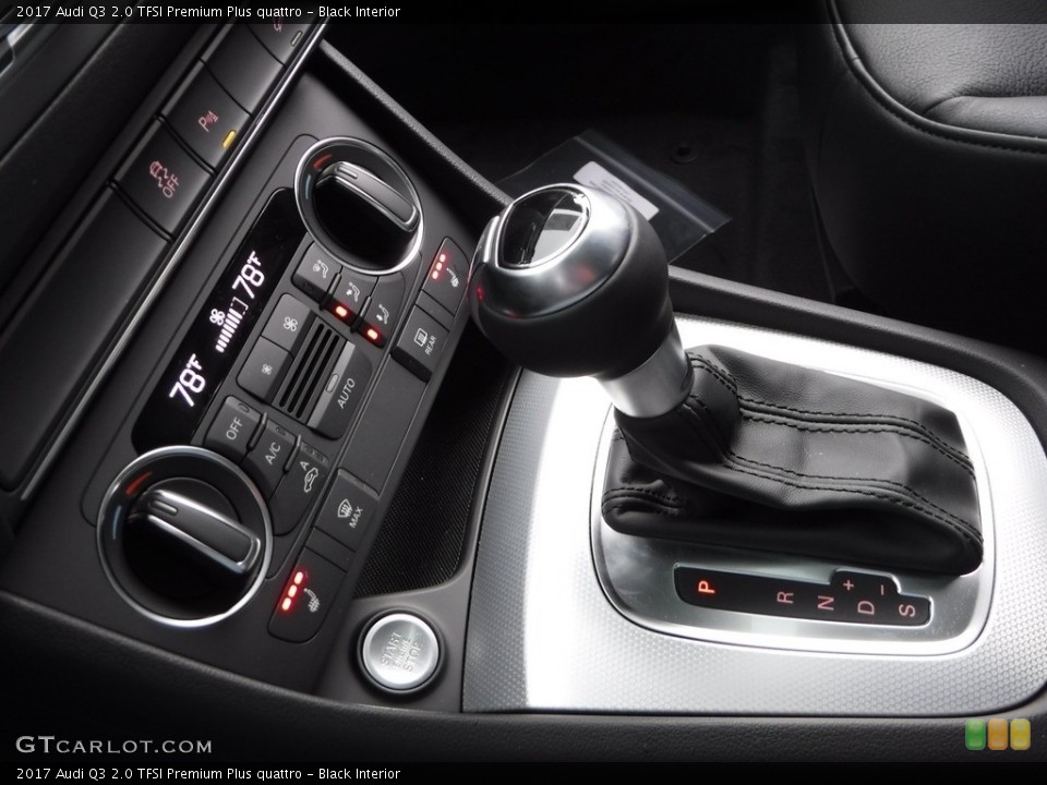 Black Interior Transmission for the 2017 Audi Q3 2.0 TFSI Premium Plus quattro #118053912