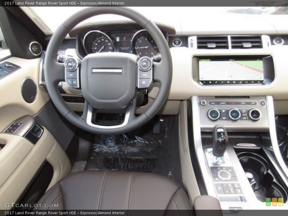 Espresso/Almond Interior Dashboard for the 2017 Land Rover Range Rover Sport HSE #118053987