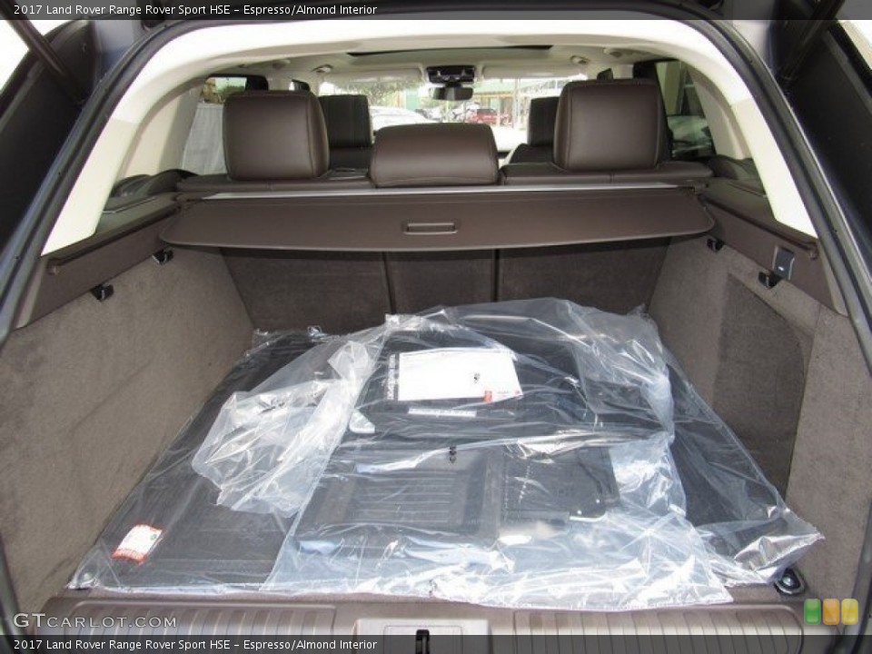 Espresso/Almond Interior Trunk for the 2017 Land Rover Range Rover Sport HSE #118054020
