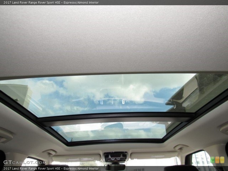 Espresso/Almond Interior Sunroof for the 2017 Land Rover Range Rover Sport HSE #118054035