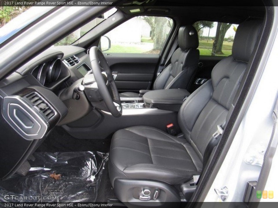 Ebony/Ebony Interior Photo for the 2017 Land Rover Range Rover Sport HSE #118054143