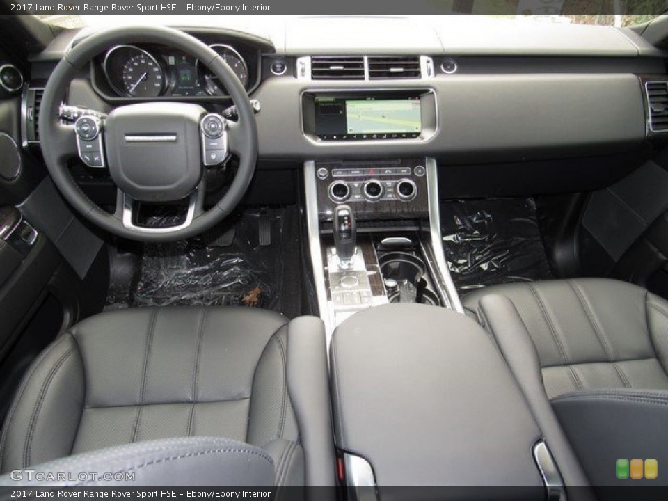 Ebony/Ebony Interior Dashboard for the 2017 Land Rover Range Rover Sport HSE #118054152