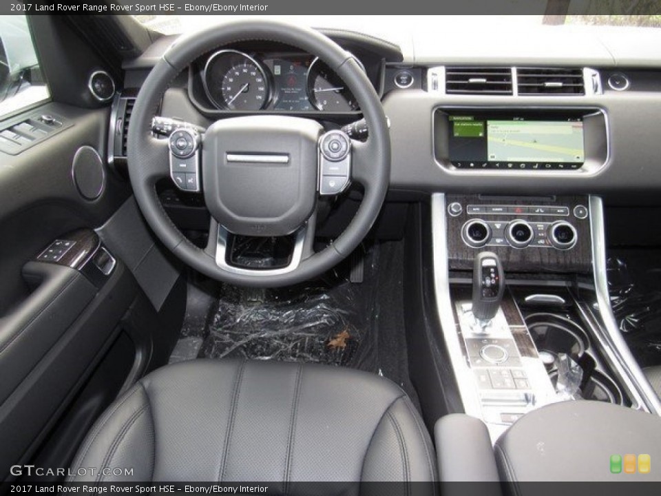 Ebony/Ebony Interior Dashboard for the 2017 Land Rover Range Rover Sport HSE #118054269