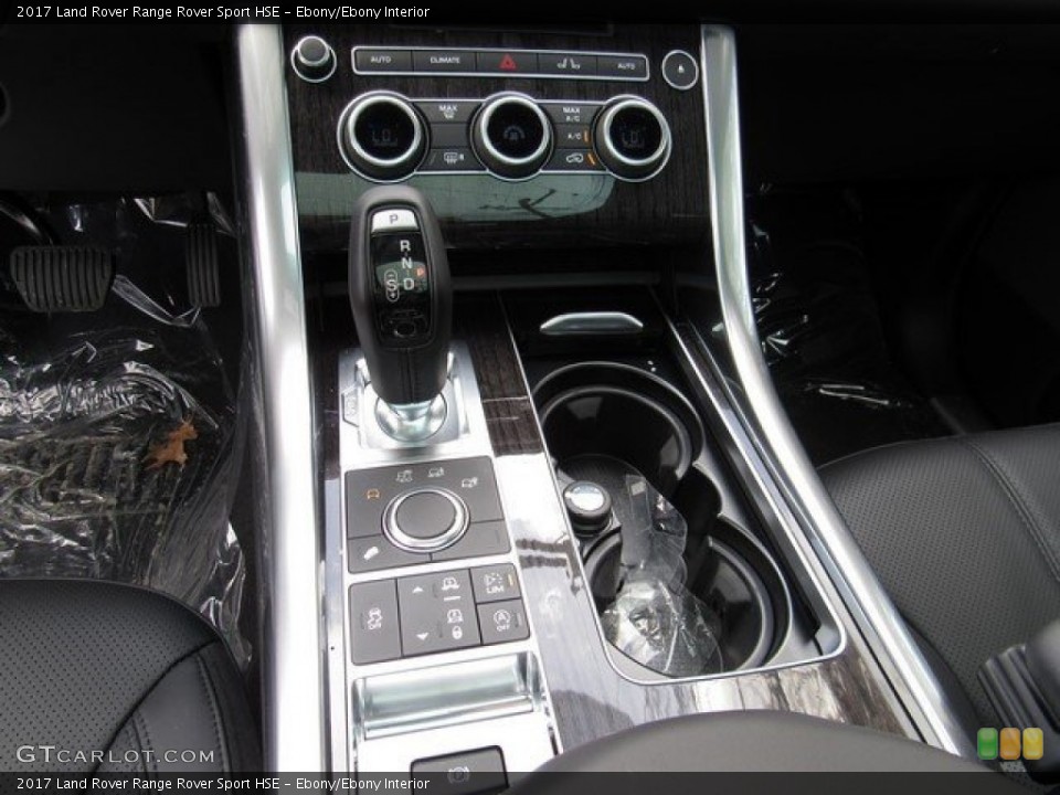 Ebony/Ebony Interior Transmission for the 2017 Land Rover Range Rover Sport HSE #118054338