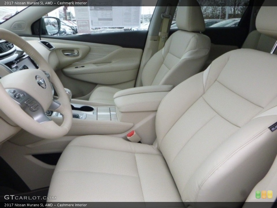 Cashmere Interior Photo for the 2017 Nissan Murano SL AWD #118058880