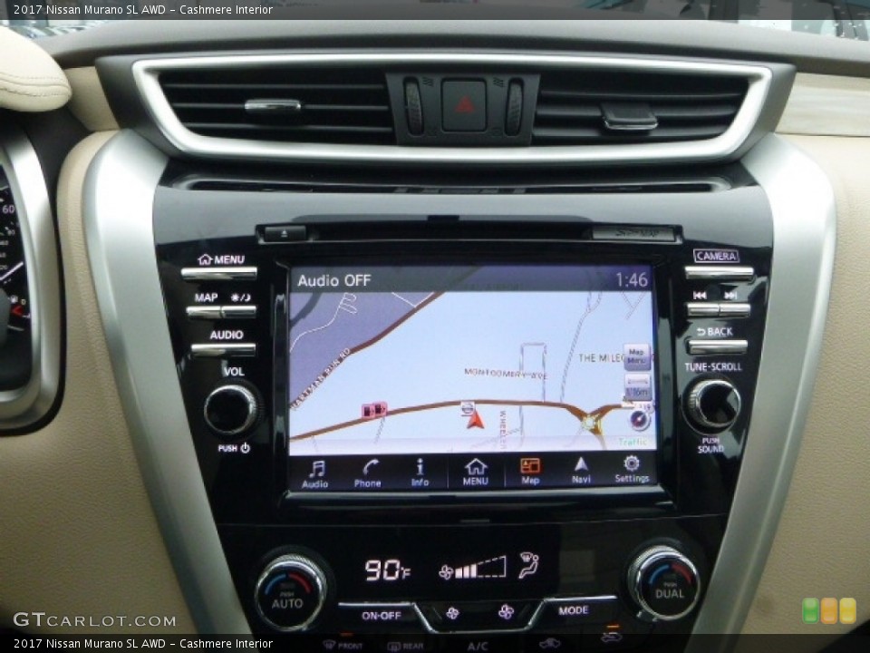 Cashmere Interior Controls for the 2017 Nissan Murano SL AWD #118058919