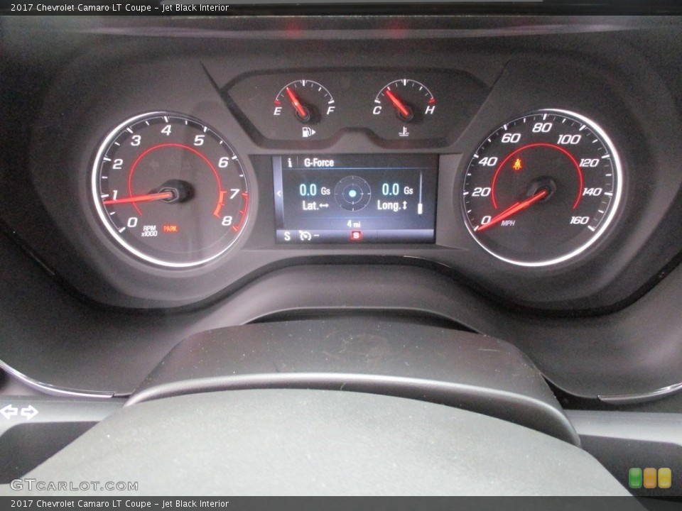 Jet Black Interior Gauges for the 2017 Chevrolet Camaro LT Coupe #118060335