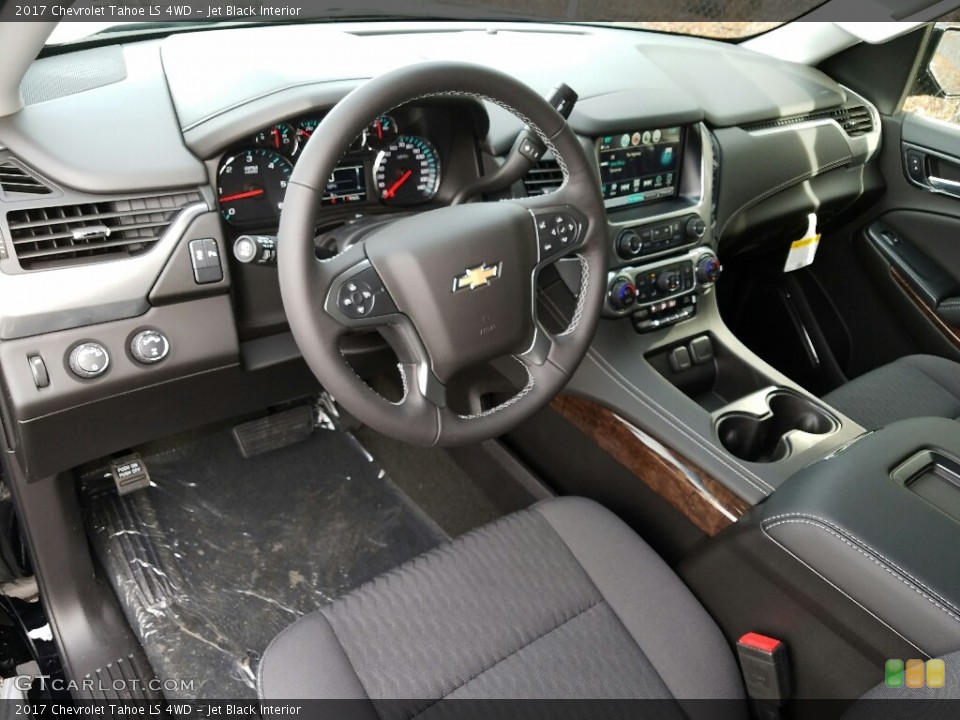 Jet Black Interior Photo for the 2017 Chevrolet Tahoe LS 4WD #118060473