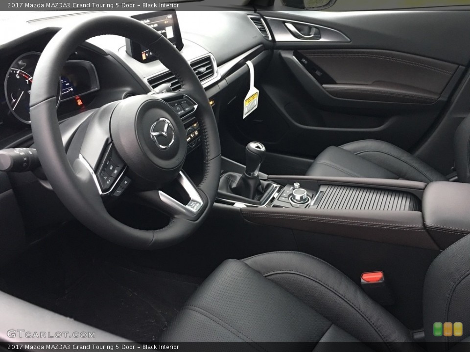 Black Interior Photo for the 2017 Mazda MAZDA3 Grand Touring 5 Door #118067208