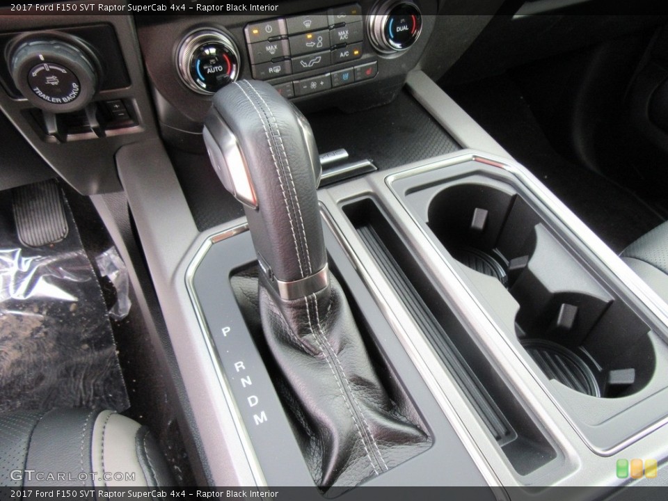 Raptor Black Interior Transmission for the 2017 Ford F150 SVT Raptor SuperCab 4x4 #118068915