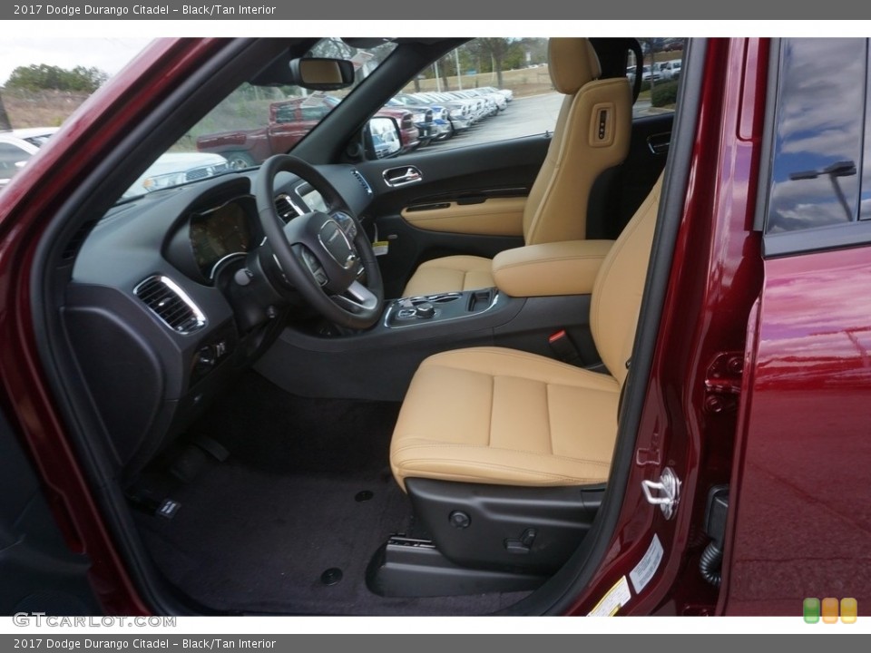 Black/Tan Interior Photo for the 2017 Dodge Durango Citadel #118069014