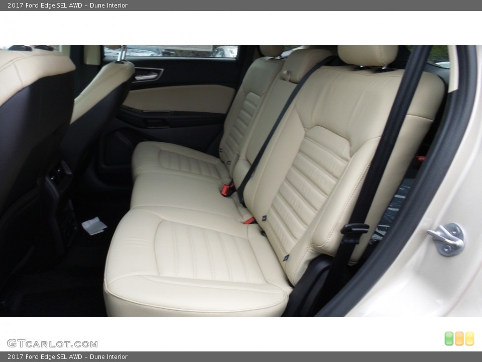 Dune Interior Rear Seat for the 2017 Ford Edge SEL AWD #118076769