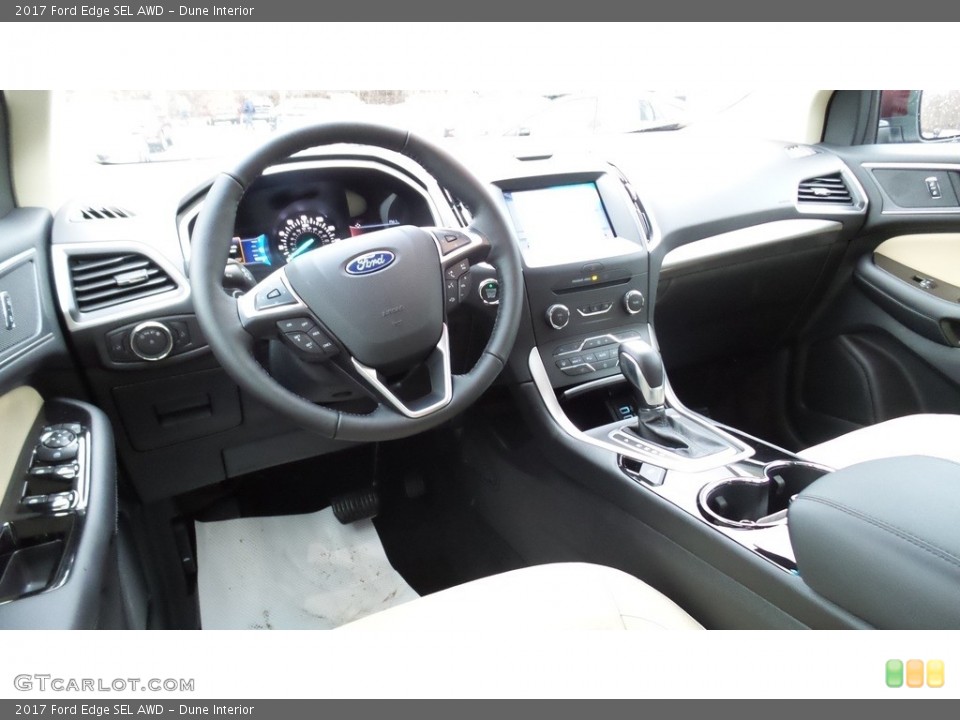 Dune Interior Dashboard for the 2017 Ford Edge SEL AWD #118077057