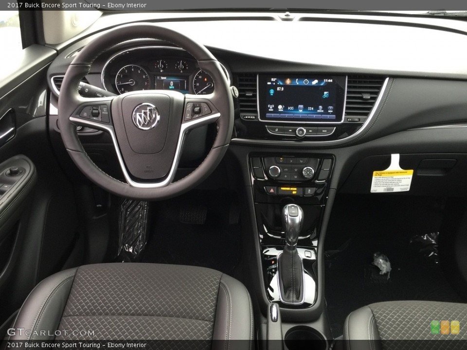 Ebony Interior Dashboard for the 2017 Buick Encore Sport Touring #118077558