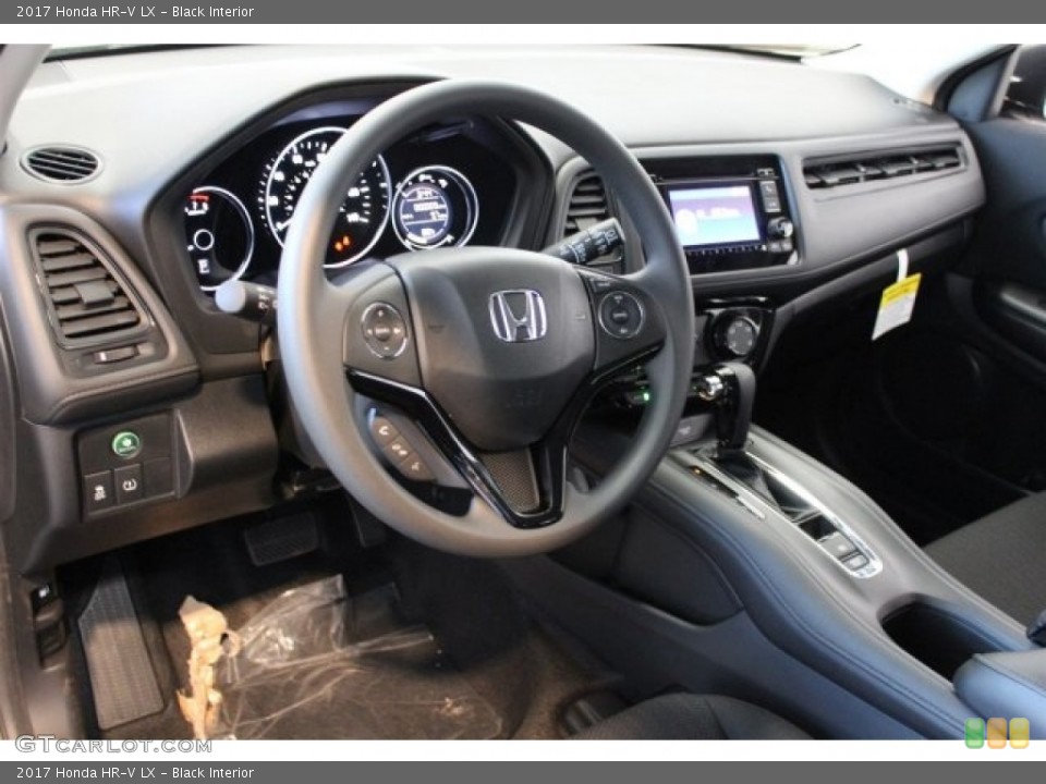 Black Interior Dashboard for the 2017 Honda HR-V LX #118079028