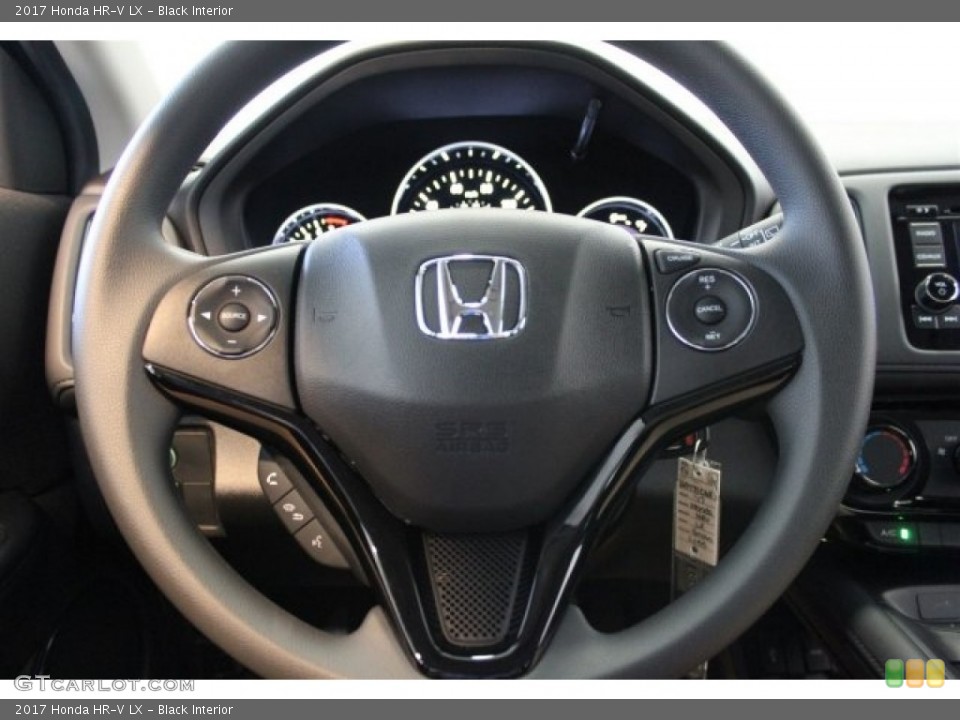 Black Interior Steering Wheel for the 2017 Honda HR-V LX #118079043