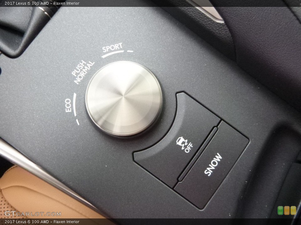 Flaxen Interior Controls for the 2017 Lexus IS 300 AWD #118085475