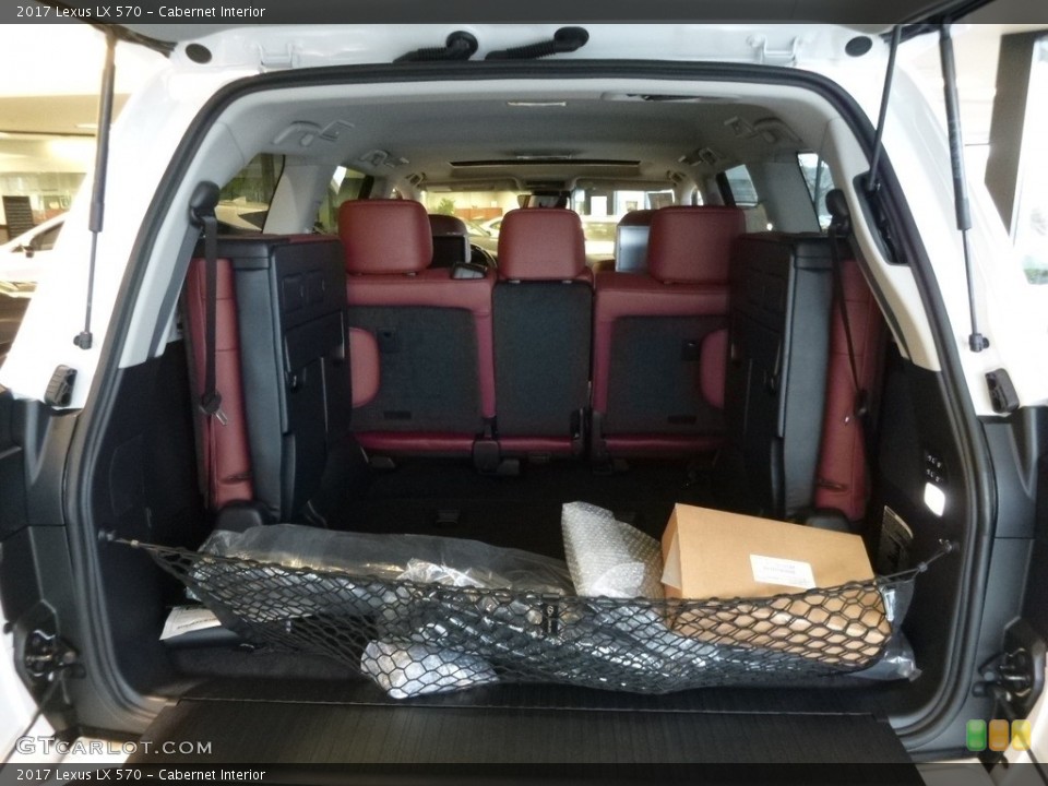 Cabernet Interior Trunk for the 2017 Lexus LX 570 #118088163
